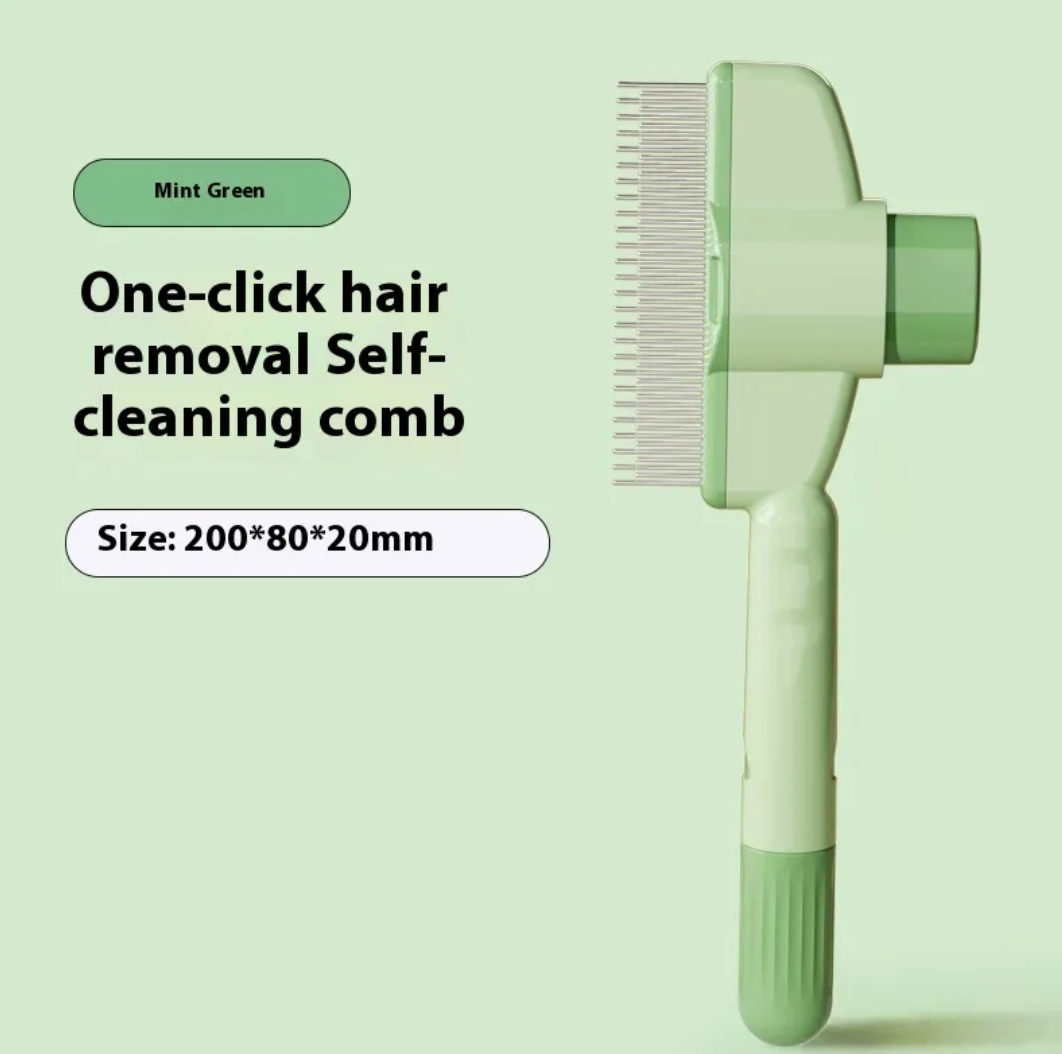 PawClean Self-Cleaning Slicker Brush