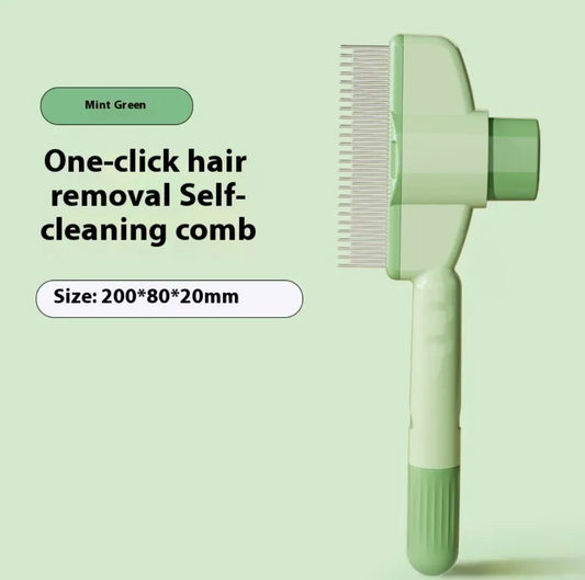 PawClean Self-Cleaning Slicker Brush