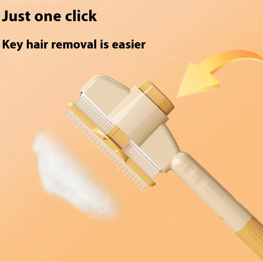 PawClean Self-Cleaning Slicker Brush