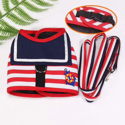 Puppy Leash Chest Strap with Dog Walking Rope