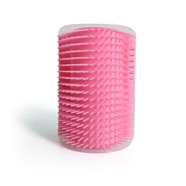Self Groomer with Catnip and Corner Massage Brush