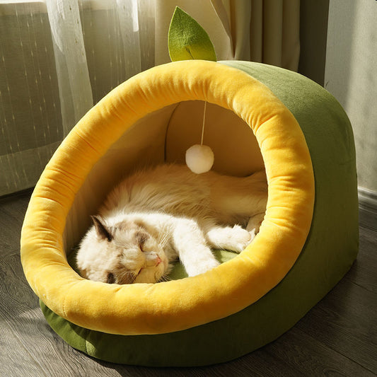 CloudNest Pet Cave Bed