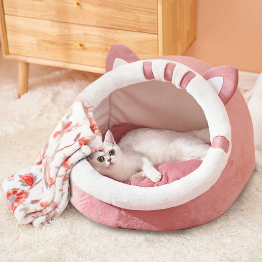 CloudNest Pet Cave Bed