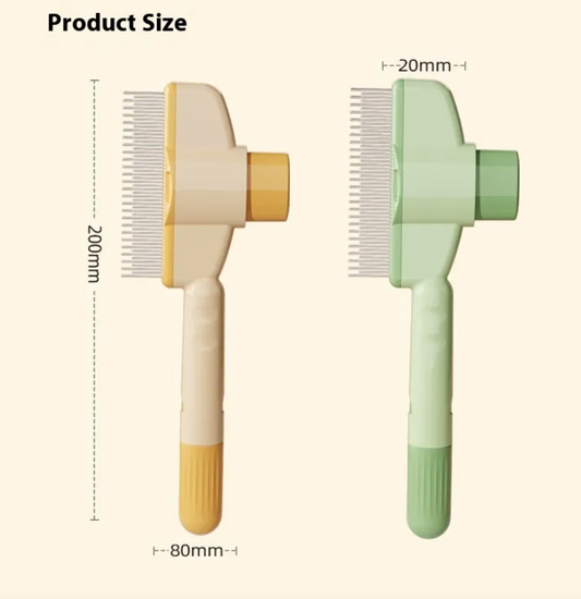 PawClean Self-Cleaning Slicker Brush
